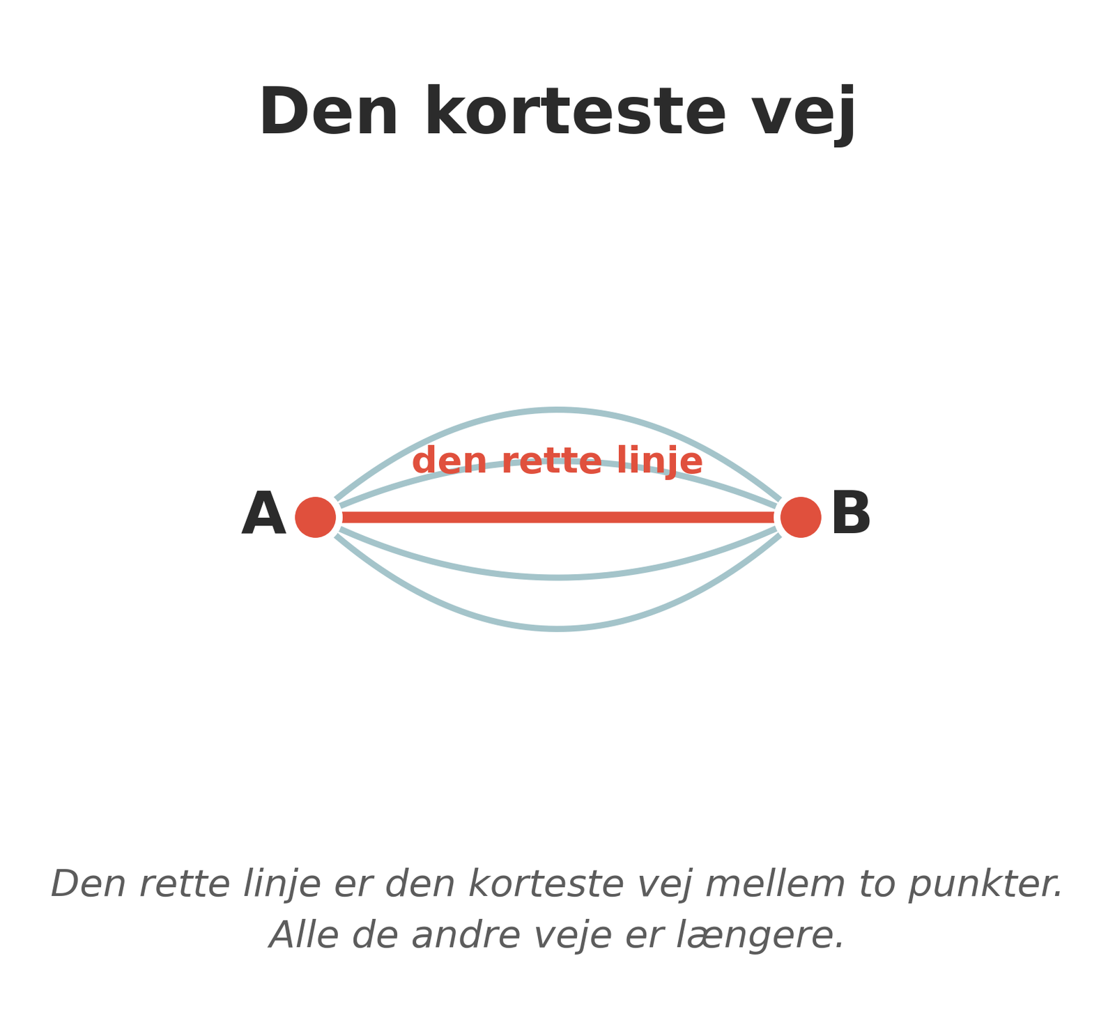 Den korteste vej