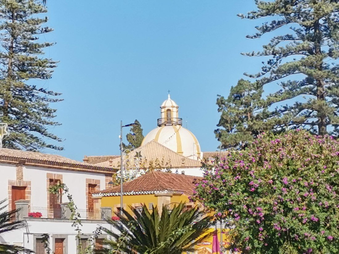 Kirkekuppel på Gran Canaria